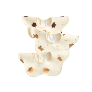 Yếm ăn dặm chống thấm tròn xoay 360 độ cao cấp